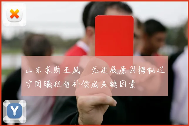 山东求购王岚嵚无进展原因揭秘辽宁同曦租借补偿成关键因素