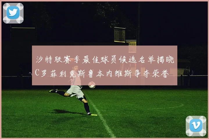 沙特联赛季最佳球员候选名单揭晓C罗菲利克斯鲁本内维斯争夺荣誉